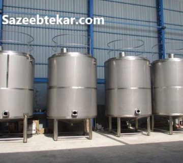قیمت مخازن استیل - سازه ابتکار