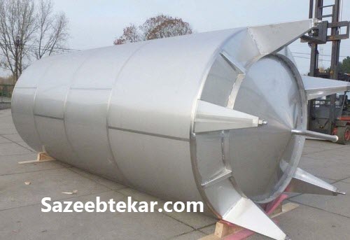 بهترین تولید کننده مخازن استیل - سازه ابتکار