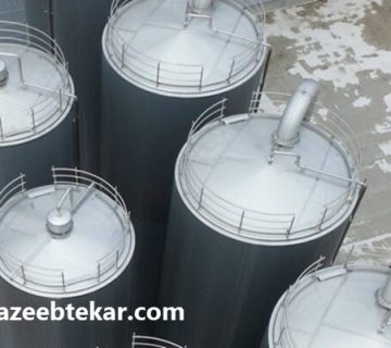 بهترین تولید کننده مخازن استیل - سازه ابتکار