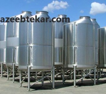 خرید انواع مخازن استیل - سازه ابتکار