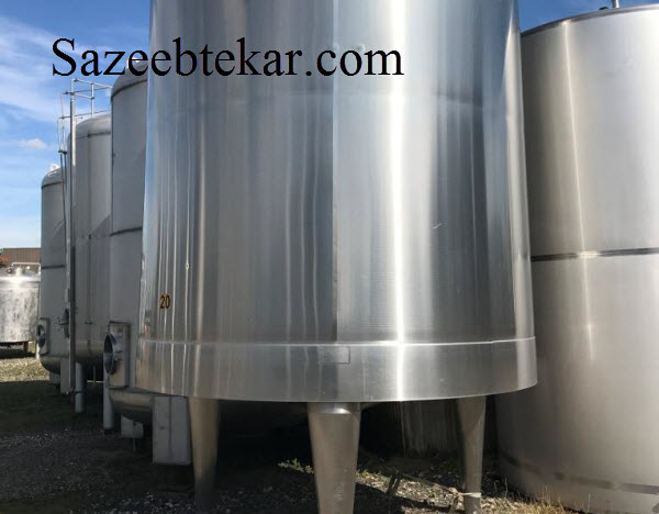 بهترین سازنده مخازن نگهداری و میکس -سازه ابتکار