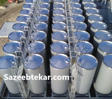 قیمت مخزن دوجداره استیل - سازه ابتکار