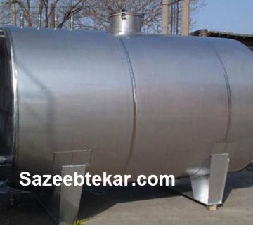 ساخت مخازن استیل سه جداره | سازه ابتکار