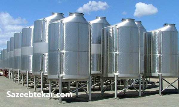 بهترین سازنده مخازن استیل - سازه ابتکار