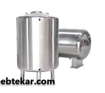 تولید کننده مخزن بزرگ و کوچک استیل - سازه ابتکار